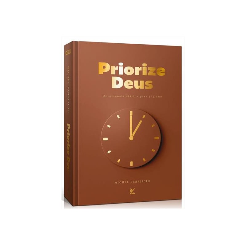 Devocional Priorize Deus 2026 | Castanho | Michel Simplício Devocional Priorize Deus 2026 | Castanho | Michel Simplício
